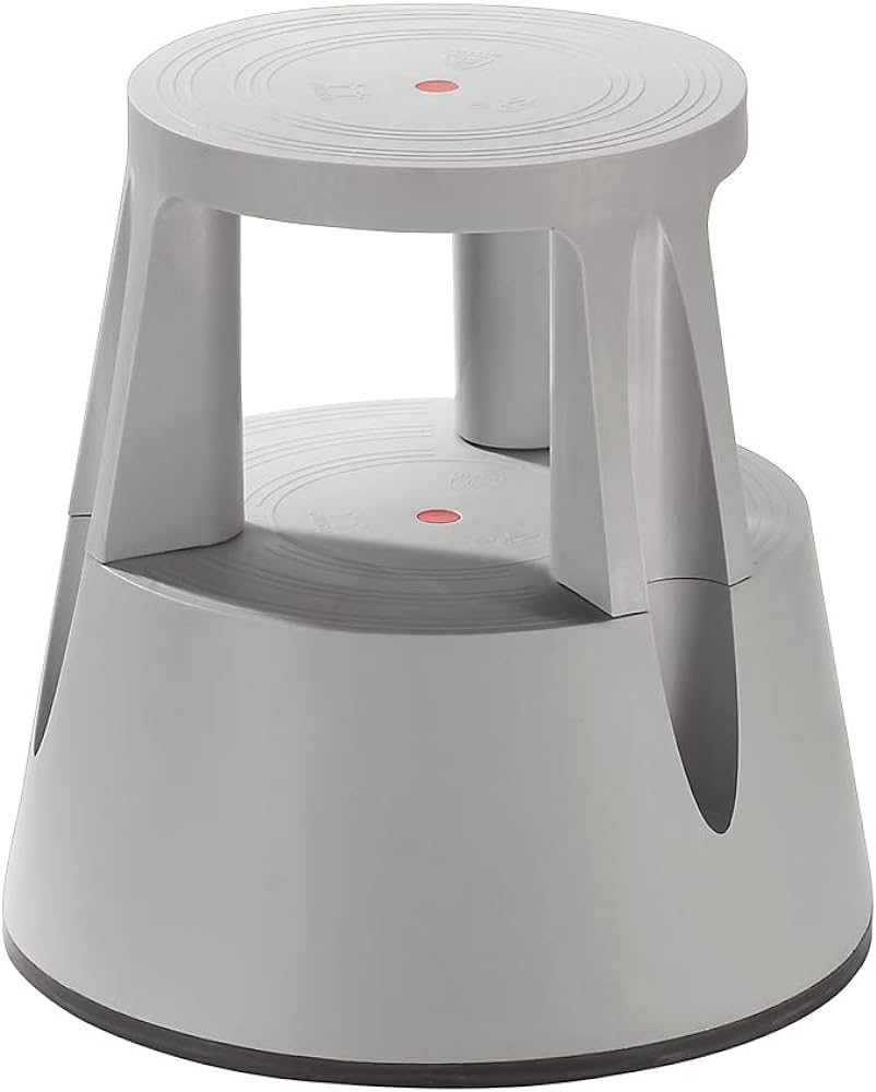 TWIN LIFT Stepstool-GREY - Al Masam Stationery LLC