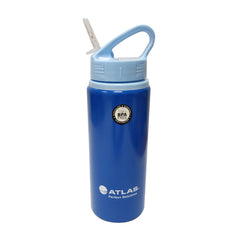 Atlas Water Bottle Sipper Aluminium 600ml - Al Masam Stationery LLC