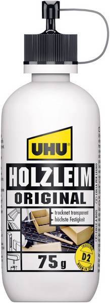 UHU HOLZLEIM 75g-12PC/BX-48560 - Al Masam Stationery LLC Main image
