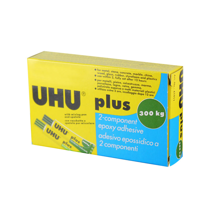 UHU plus 300 2x15ml AN.41911 - Al Masam Stationery LLC Main image