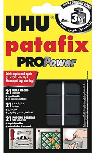 UHU PRO POWER BLACK REMOVABLE PADS,AN.40790 - Al Masam Stationery LLC Main image