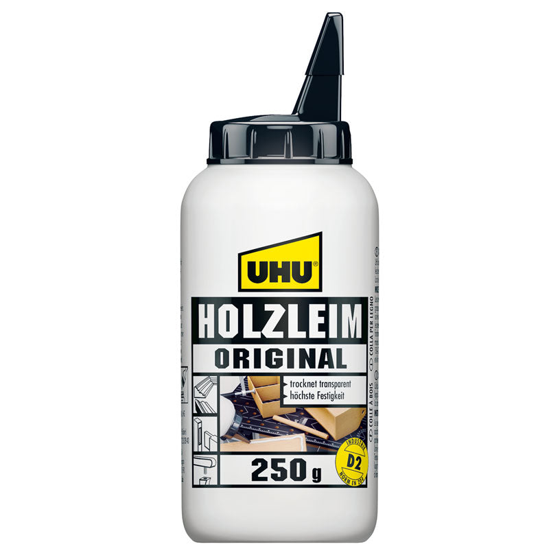UHU WOOD GLUE ORIGINAL 250G BOTTLE - Al Masam Stationery LLC Main image