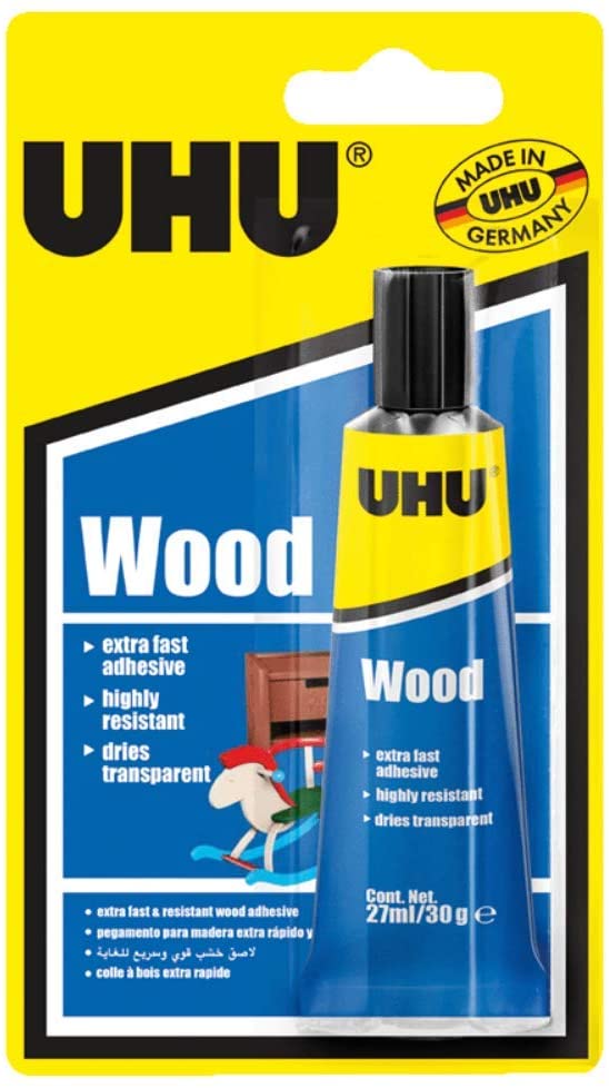 UHU High Resistance WOOD 27 ML - Al Masam Stationery LLC Main image