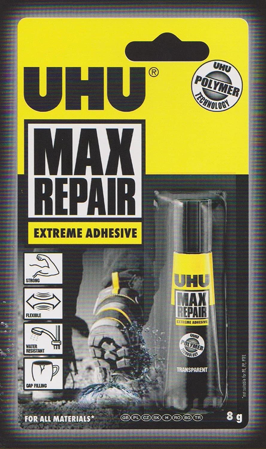 UHU MAX REPAIR 8G BL - Al Masam Stationery LLC Main image