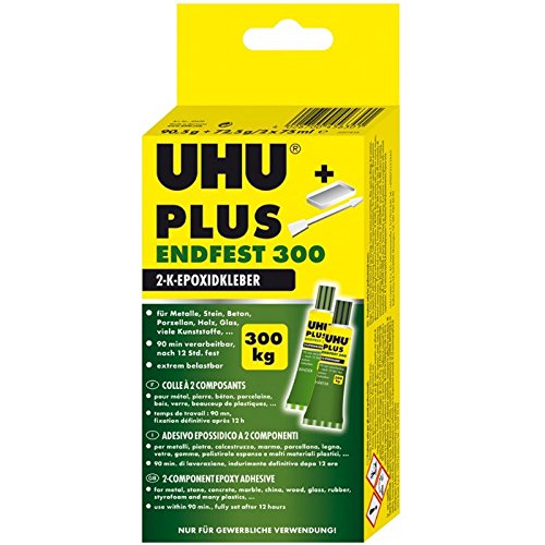 UHU PLUS End Fest 2X75ML (163 gm) - Al Masam Stationery LLC Main image