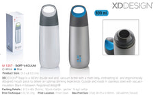 AMS - UI 1257 - XDDESIGN BOPP - Double Wall Vacuum Bottle Blue - Al Masam Stationery LLC