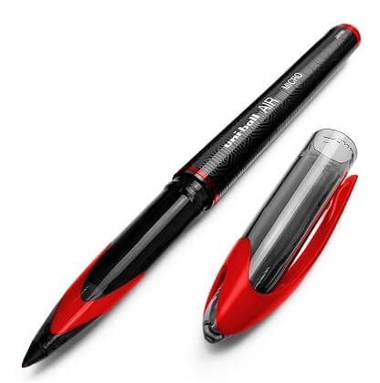 Mitsubishi Uni-ball Air Micro Roller Pen Red - Al Masam Stationery LLC Main image