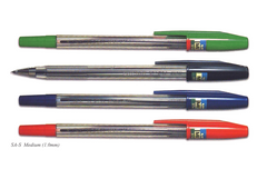 UNI SAS 1.0mm Medium Pen - Red - Al Masam Stationery LLC