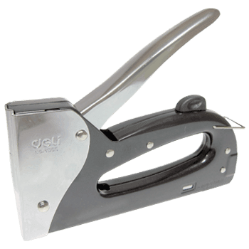 Deli Metal Tacker 10mm Value Pack Black - Al Masam Stationery LLC