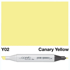 Copic Sketch Marker Y 02 Canary Yellow - Al Masam Stationery LLC