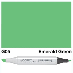 The COPIC Sketch Marker G 05 Emerald Green is a must-have tool for any artist or creative individual. With its vibrant and rich color pigment, it allows for precise and smooth drawings, adding a touch of brilliance to your artwork. Made with high-quality materials, this marker guarantees long-lasting and professional results.