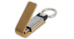 Leather Keychain USB - Model 1 - Al Masam Stationery LLC