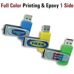 Swivel USBs Full Color 1 side - Al Masam Stationery LLC