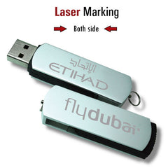 USB Flash Drives Metal Swivel - Al Masam Stationery LLC