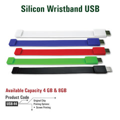 Silicon Wristband USB - Al Masam Stationery LLC