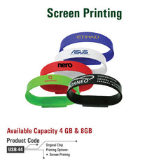 Silicon Wristband USB - Al Masam Stationery LLC