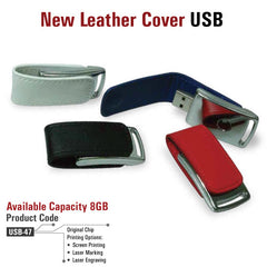 Stylish Leather USB - Al Masam Stationery LLC