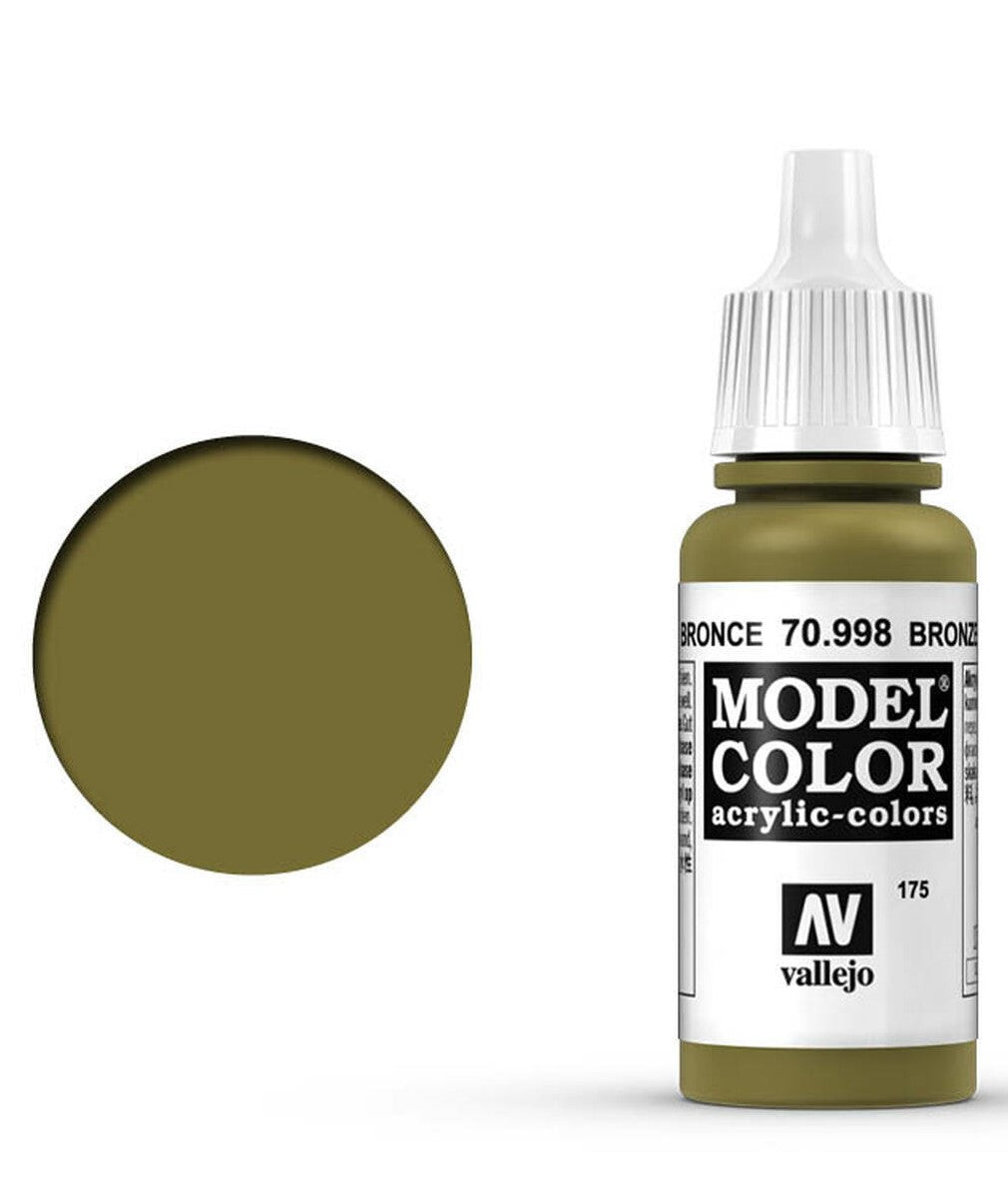 Vallejo 175:MODELCOLOR 998-17ML. BRONZE - Al Masam Stationery LLC