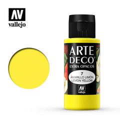 VALLEJO ART DECO 007-60ML. LEMON YELLOW - Al Masam Stationery LLC