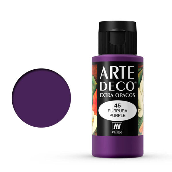 VALLEJO ART DECO 045-60ML. PURPLE - Al Masam Stationery LLC Main image
