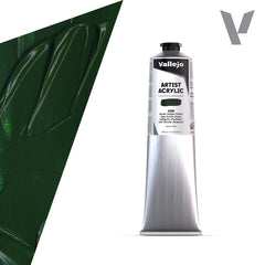 VALLEJO ACRYLIC ARTIST 408: 200 ML. SAP GREEN (HUE)