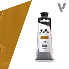 VALLEJO ACRYLIC ARTIST 304: 60 ML. MARS YELLOW