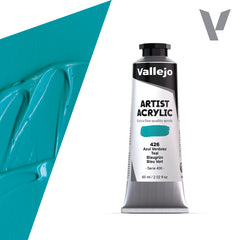 VALLEJO ACRYLIC ARTIST 426: 60 ML. TEAL