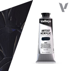 VALLEJO ACRYLIC ARTIST 823: 60 ML. ANTHRAQUINONE BLUE