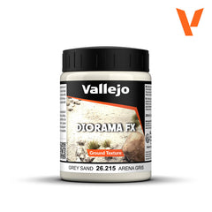 VALLEJO GROUND TEXTURES 215-200ML. GREY SAND