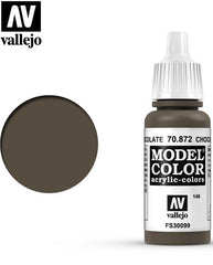 Vallejo 149:Modelcolor 872-17ml. Chocolate Brown