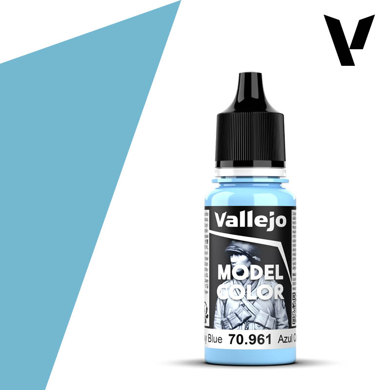 Vallejo 067:MODELCOLOR 961-17ML. SKY BLUE - Al Masam Stationery LLC Main image