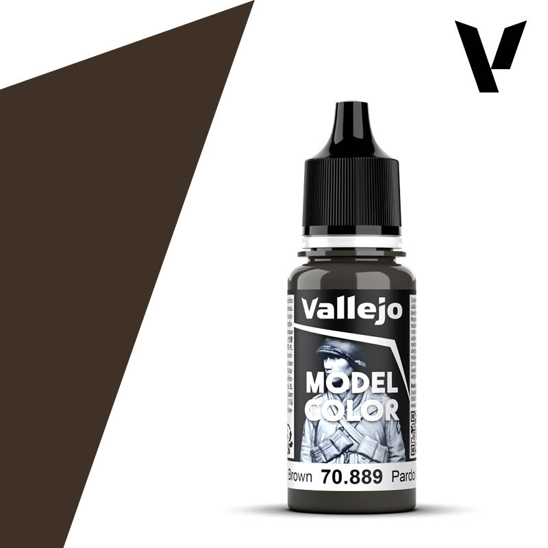 Vallejo 091:MODELCOLOR 889-17ML. OLIVE BROWN - Al Masam Stationery LLC Main image