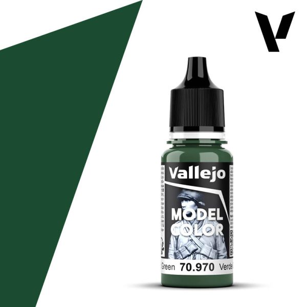 Vallejo 072:MODELCOLOR 970-17ML. DEEP GREEN - Al Masam Stationery LLC Main image