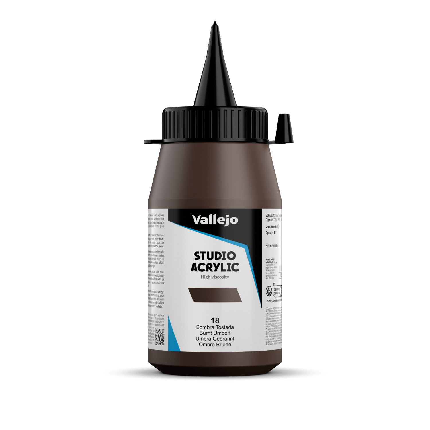 Vallejo Acrylic Studio - 500 ML - Al Masam Stationery LLC