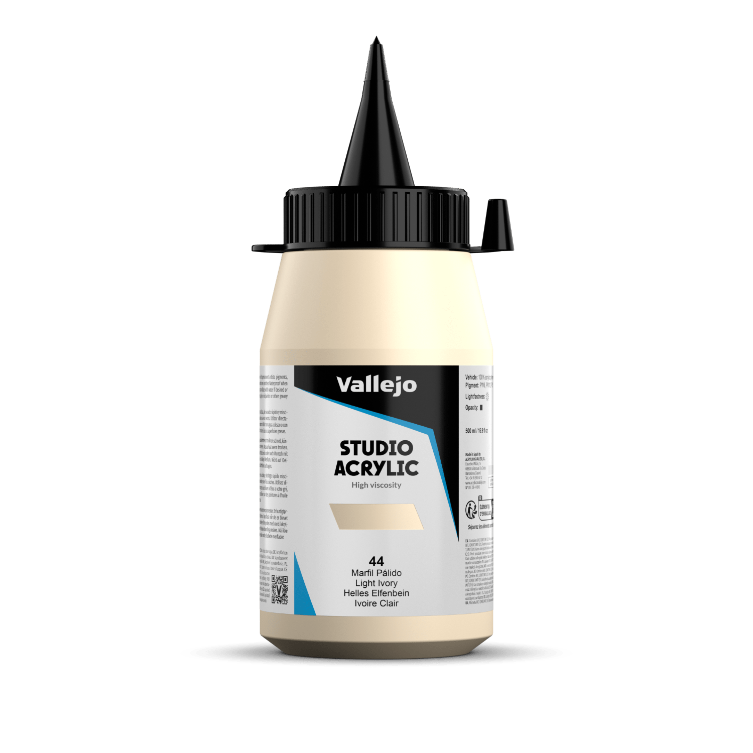 Vallejo Acrylic Studio - 500 ML - Al Masam Stationery LLC