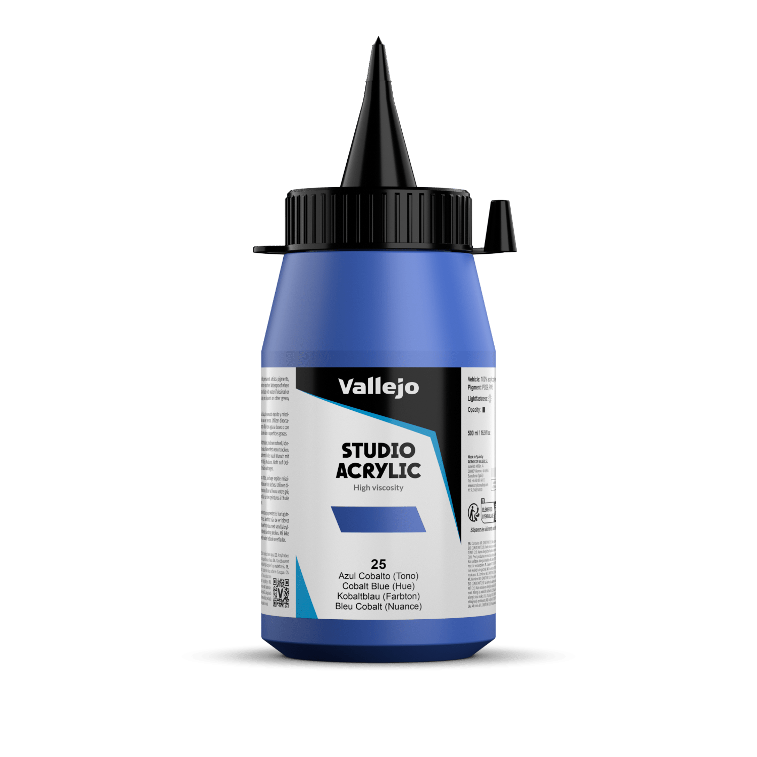 Vallejo Acrylic Studio - 500 ML - Al Masam Stationery LLC
