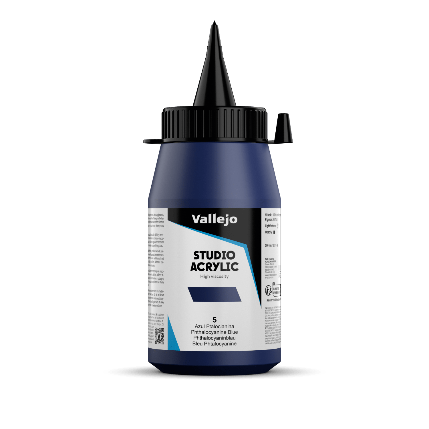 Vallejo Acrylic Studio - 500 ML - Al Masam Stationery LLC