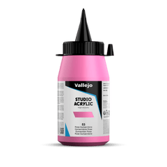 VALLEJO STUDIO 53-500ML. QUINACRIDONE ROSE
