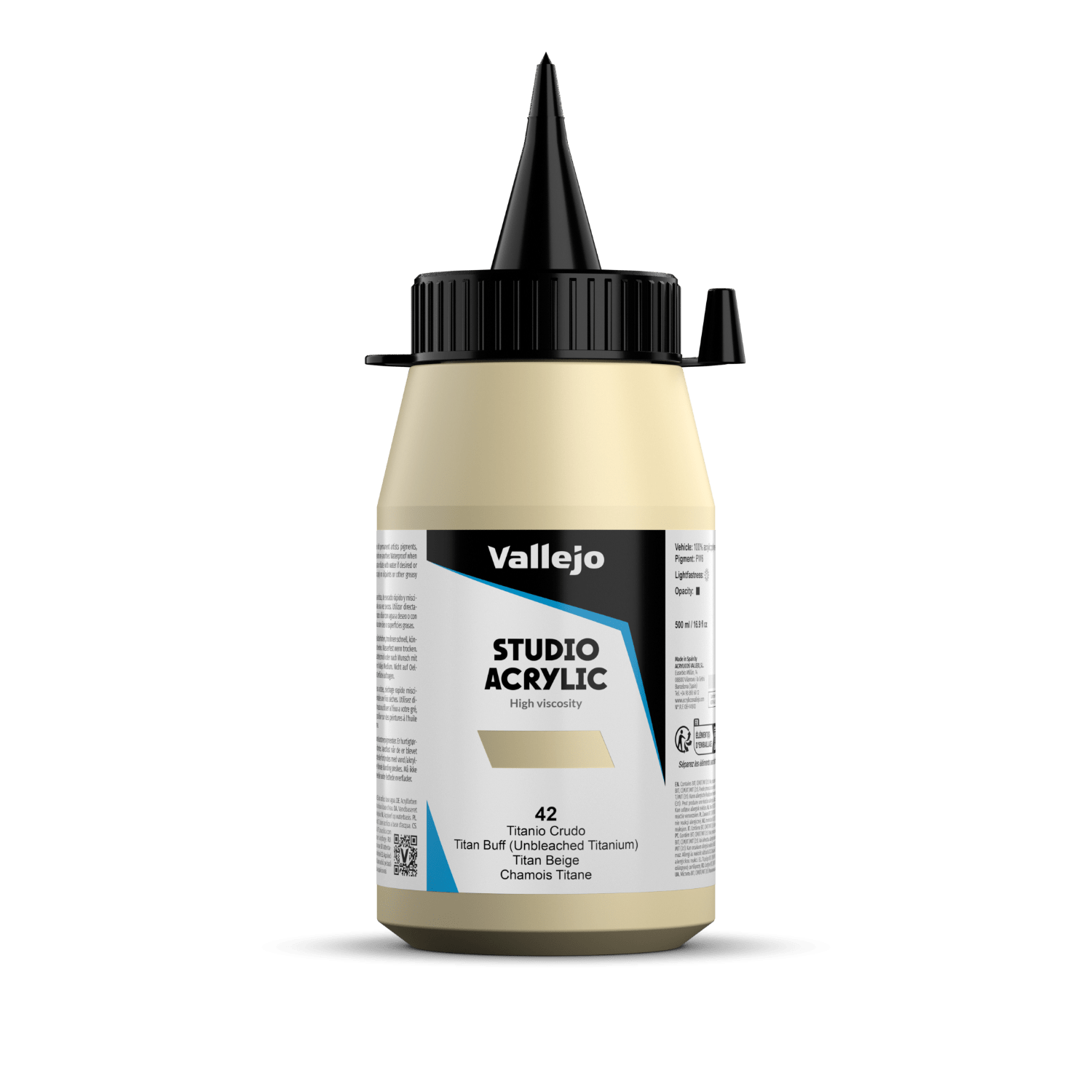 Vallejo Acrylic Studio - 500 ML - Al Masam Stationery LLC