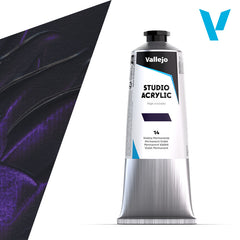 VALLEJO ACRYLIC STUDIO 14:125ML. PERMANENT VIOLET
