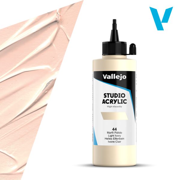 VALLEJO ACRYLIC STUDIO 44: 200 ML. CARNATION PINK - Al Masam Stationery LLC Main image