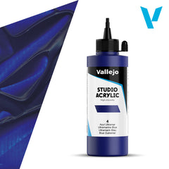 VALLEJO ACRYLIC STUDIO 4: 200 ML. ULTRAMARINE BLUE