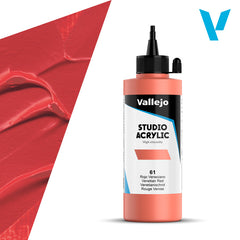 Vallejo ACRYLIC STUDIO 61: 200 ML. VENETIAN RED