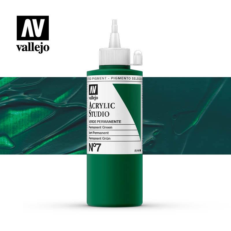 Vallejo Acrylic Studio - 200 ML - Al Masam Stationery LLC