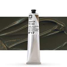 Vallejo ACRYLIC STUDIO 17:58ML. RAW UMBER - Al Masam Stationery LLC