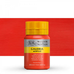 WINSOR & NEWTON : GALERIA : ACRYLIC PAINT : 250ML : VERMILION HUE - Al Masam Stationery LLC