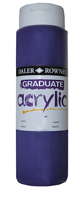 Daler Rowney Graduate Acrylic Color VIOLET - Al Masam Stationery LLC
