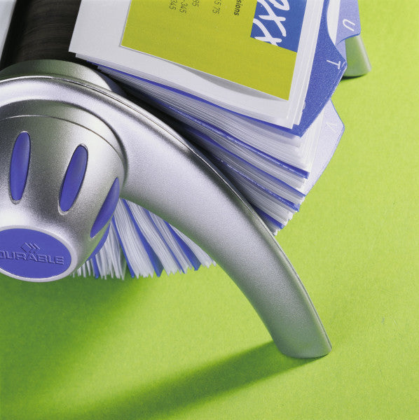 Durable Visifix Flip Metallic Silver - Al Masam Stationery LLC