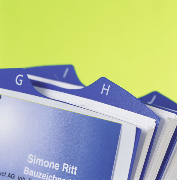 Durable Visifix Flip Metallic Silver - Al Masam Stationery LLC