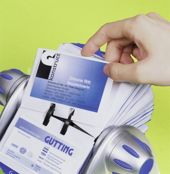 Durable Visifix Flip Metallic Silver - Al Masam Stationery LLC